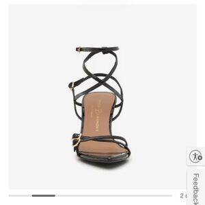 Black Strappy Sandals